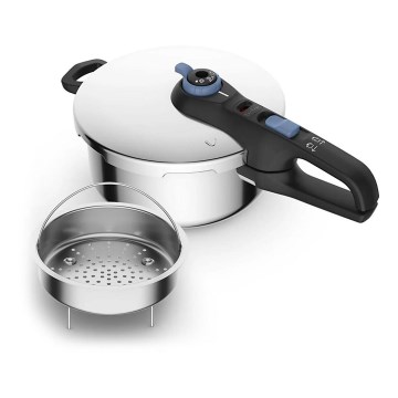 Tefal - Pressure cooker 4 l SECURE TRENDY ανοξείδωτο ατσάλι