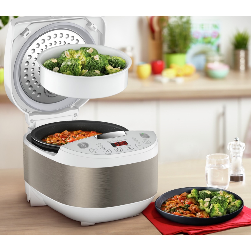 Tefal - Πολυλειτουργική ηλεκτρική κατσαρόλα SIMPLY COOK PLUS 750W/230V