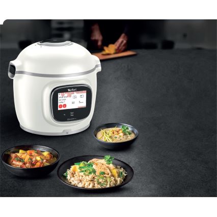 Tefal - Πολυλειτουργική ηλεκτρική χύτρα ταχύτητας 6 l COOK4ME TOUCH PRO 1600W/230V