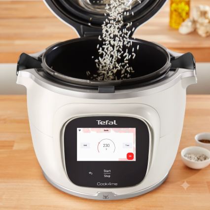 Tefal - Πολυλειτουργική ηλεκτρική χύτρα ταχύτητας 6 l COOK4ME TOUCH PRO 1600W/230V