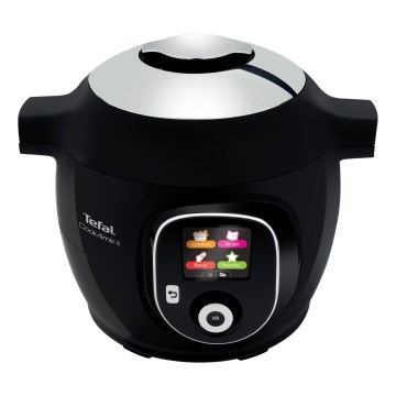 Tefal - Πολυλειτουργική ηλεκτρική χύτρα ταχύτητας με αξεσουάρ 6 l 1600W/230V μαύρη