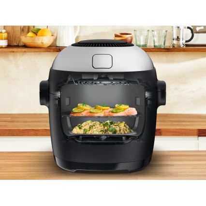 Tefal - Πολυλειτουργική κατσαρόλα και αεροφριτέζα 2-σε-1 MULTICOOK ACTIFRY 1334W/230V 6 l
