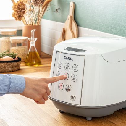 Tefal - Ρυζιέρα 8 σε 1 EASY COOK 750W/230V 5 l λευκή