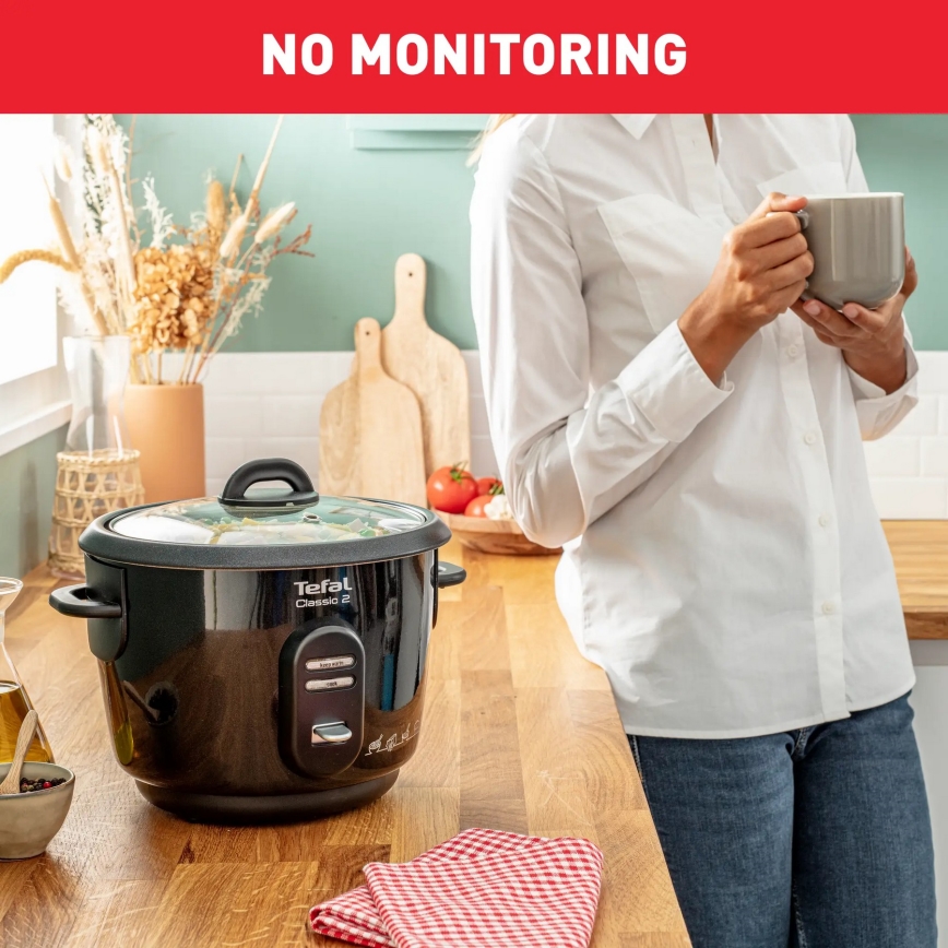 Tefal - Rice cooker CLASSIC 500W/230V 3 l μαύρο