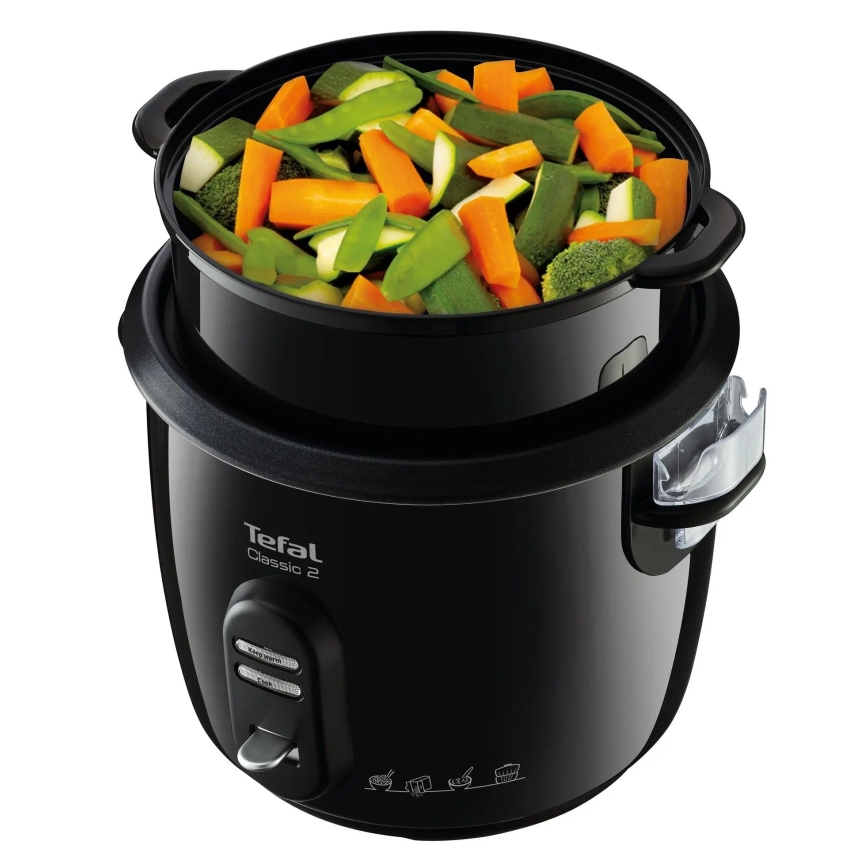 Tefal - Rice cooker CLASSIC 600W/230V 5 l μαύρο