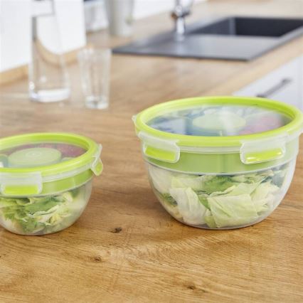 Tefal - Salad container 2,6 l MASTER SEAL TO GO πράσινο