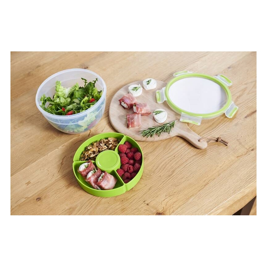 Tefal - Salad container 2,6 l MASTER SEAL TO GO πράσινο