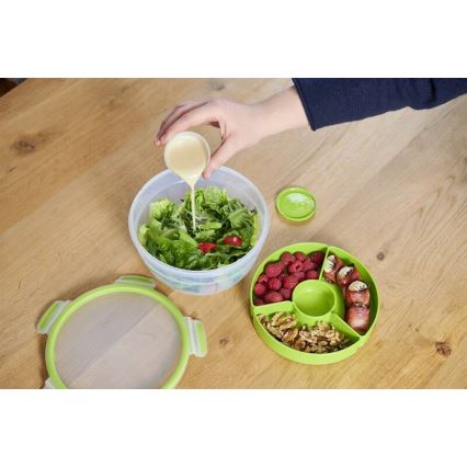 Tefal - Salad container 2,6 l MASTER SEAL TO GO πράσινο