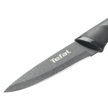Tefal - Stainless steel carving knife FRESH KITCHEN 9 cm γκρι/πράσινο