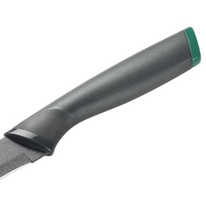 Tefal - Stainless steel carving knife FRESH KITCHEN 9 cm γκρι/πράσινο
