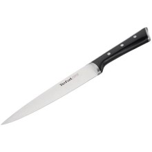 Tefal - Stainless steel carving knife ICE FORCE 20 cm χρώμιο/μαύρο