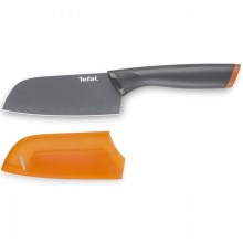 Tefal - Stainless steel knife santoku FRESH KITCHEN 12 cm γκρι/πορτοκάλι