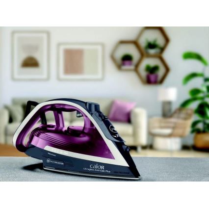 Tefal - Steam iron ULTRAGLISS PLUS 2800W/230V burgundy/γκρι