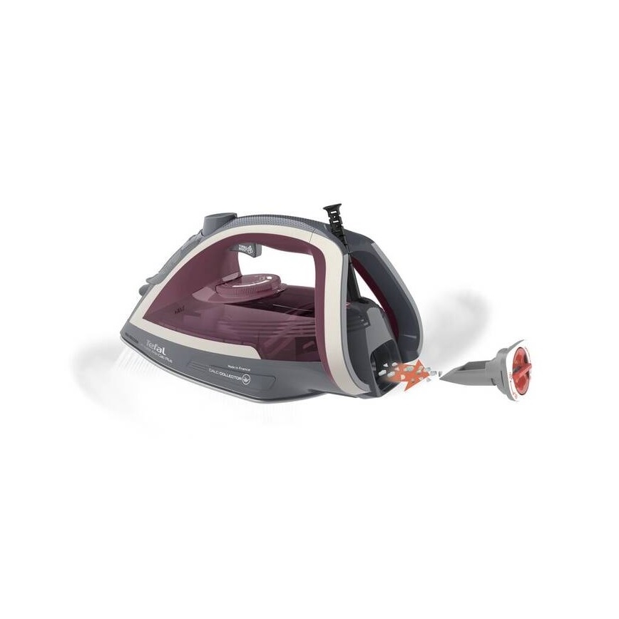Tefal - Steam iron ULTRAGLISS PLUS 2800W/230V burgundy/γκρι