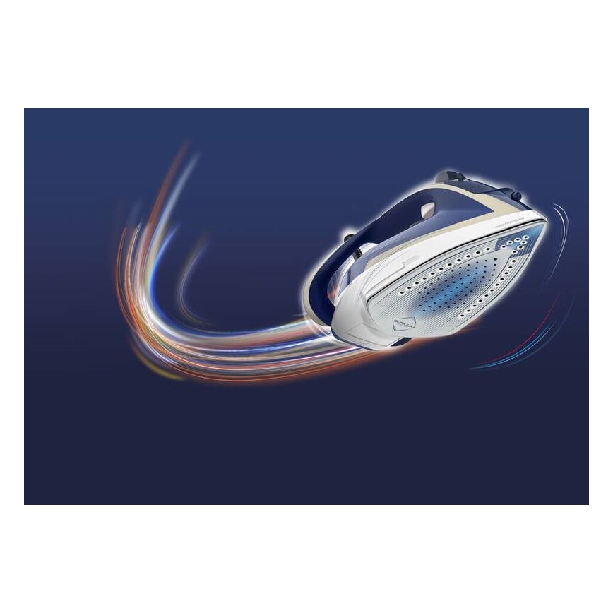 Tefal - Steam iron ULTRAGLISS PLUS 2800W/230V μπλε