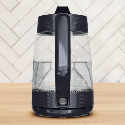 Tefal - Ταχυβραστήρας MORNING GLASS 1,7 l 2000W/230V