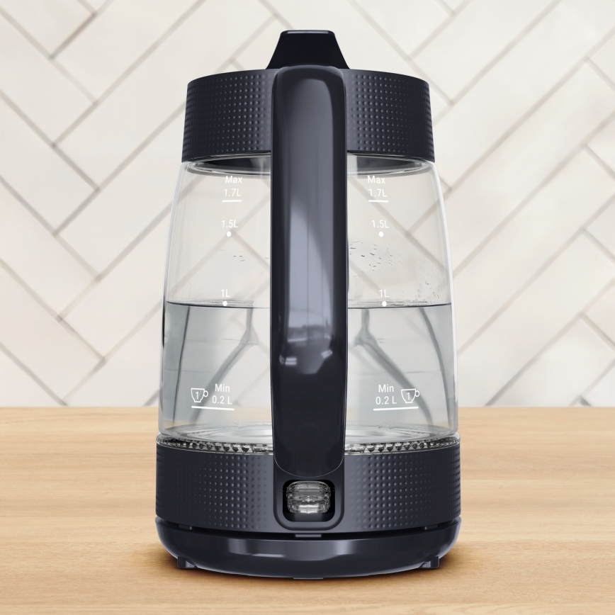 Tefal - Ταχυβραστήρας MORNING GLASS 1,7 l 2000W/230V