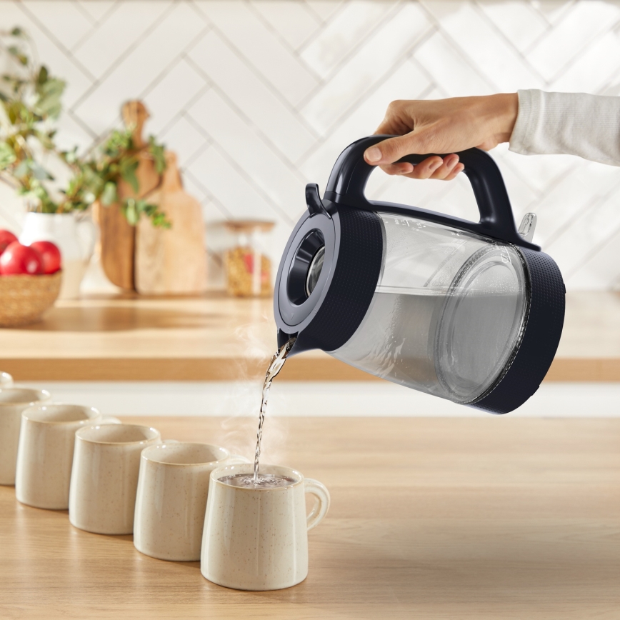 Tefal - Ταχυβραστήρας MORNING GLASS 1,7 l 2000W/230V