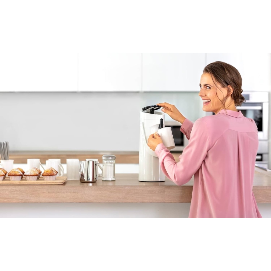 Tefal - Thermos kettle 1,9 l PONZA λευκό