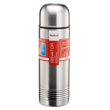 Tefal - Thermos με ένα mug 0,7 l SENATOR ανοξείδωτο ατσάλι