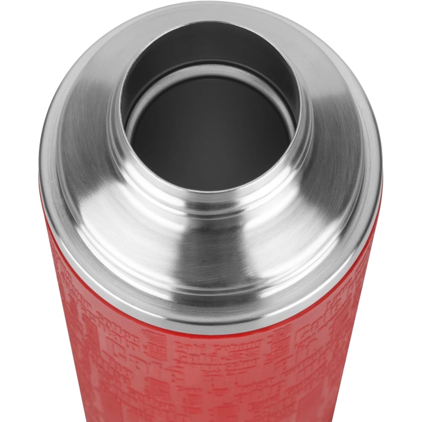 Tefal - Thermos με ένα mug 1 l SENATOR ανοξείδωτο ατσάλι/κόκκινο