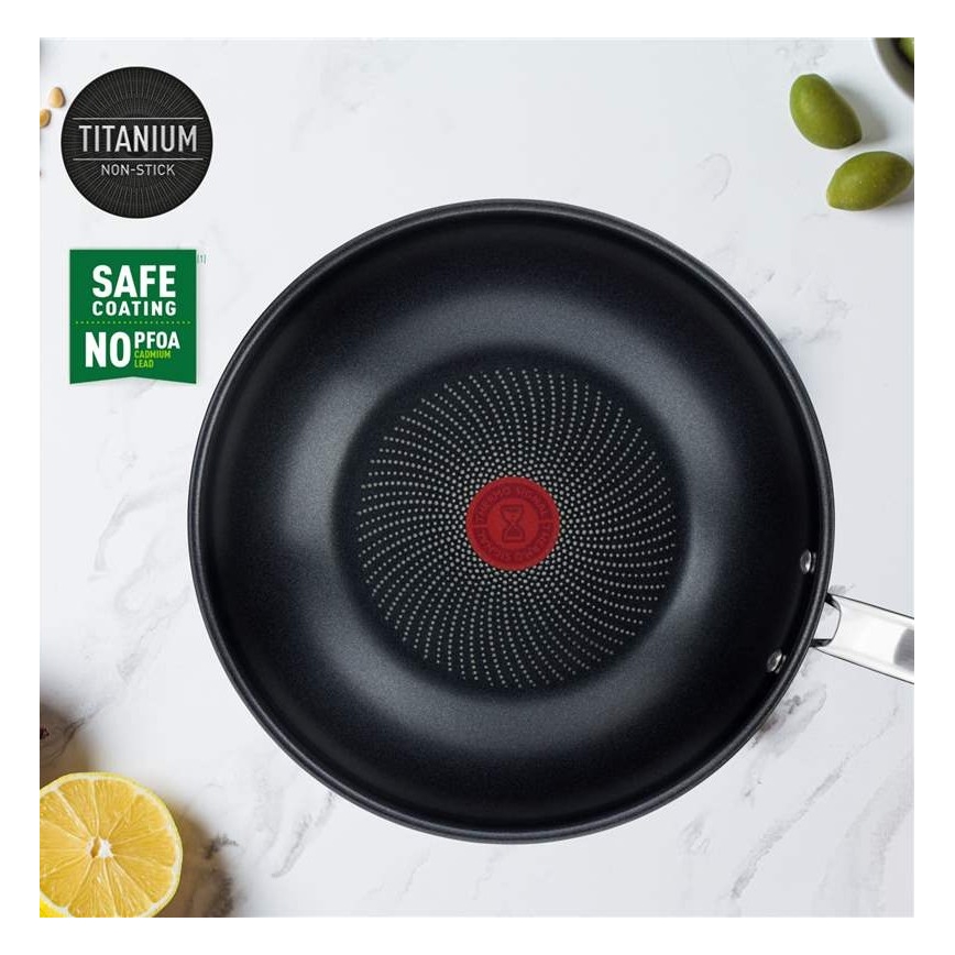 Tefal - Τηγάνι Wok INTUITION 28 εκ.