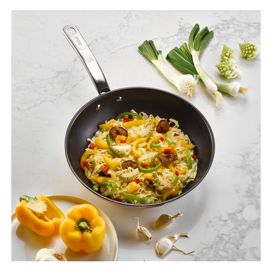 Tefal - Τηγάνι Wok INTUITION 28 εκ.