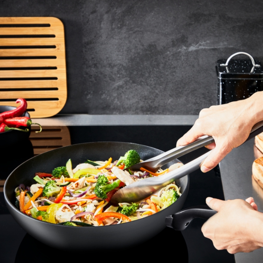 Tefal - Τηγάνι Wok TITANIUM FORCE 28 εκ.