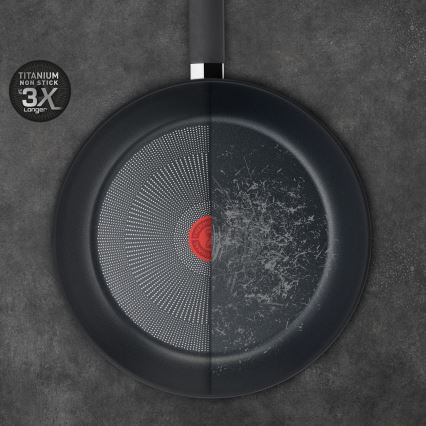 Tefal - Τηγάνι Wok TITANIUM FORCE 28 εκ.