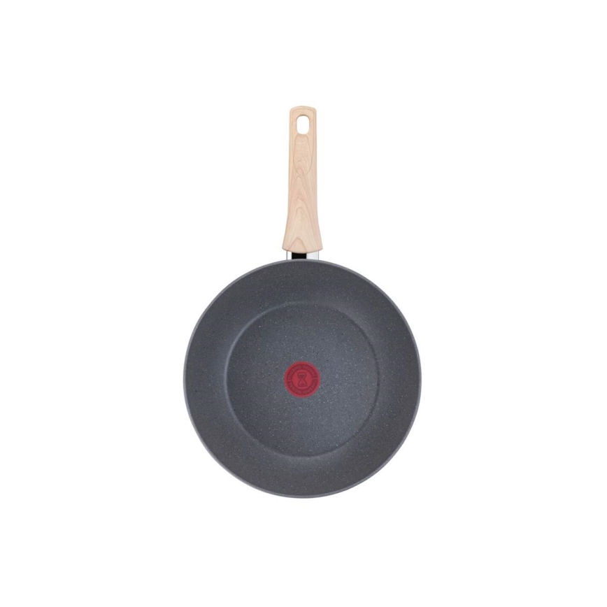 Tefal - Τηγάνι γουόκ NATURAL FORCE 28 εκ.