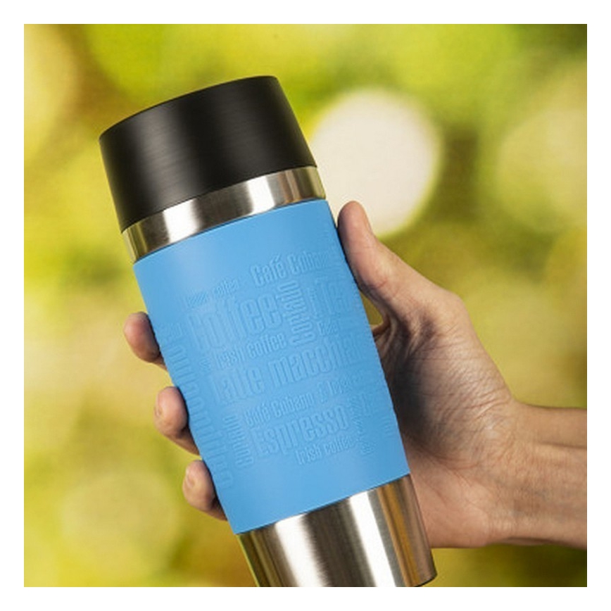 Tefal - Travel mug 360 ml TRAVEL MUG ανοξείδωτο ατσάλι/γαλάζιο