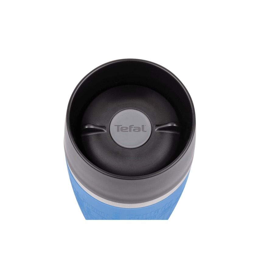 Tefal - Travel mug 360 ml TRAVEL MUG ανοξείδωτο ατσάλι/γαλάζιο