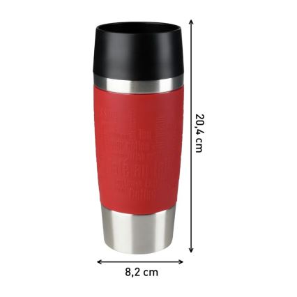 Tefal - Travel mug 360 ml TRAVEL MUG ανοξείδωτο ατσάλι/γαλάζιο