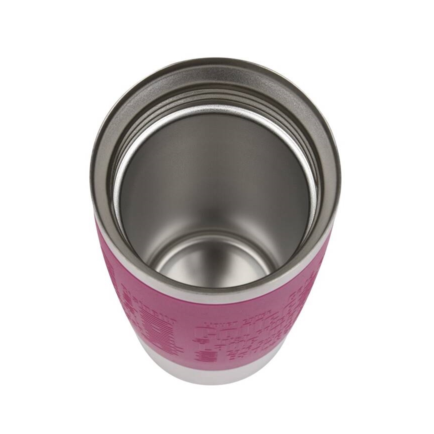 Tefal - Travel mug 360 ml TRAVEL MUG ανοξείδωτο ατσάλι/ροζ