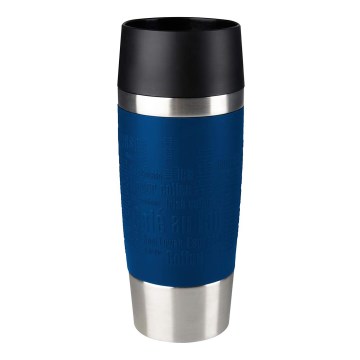 Tefal - Travel mug 360 ml TRAVEL MUG ανοξείδωτο ατσάλι/σκούρο μπλε