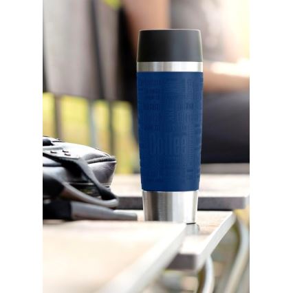 Tefal - Travel mug 360 ml TRAVEL MUG ανοξείδωτο ατσάλι/σκούρο μπλε