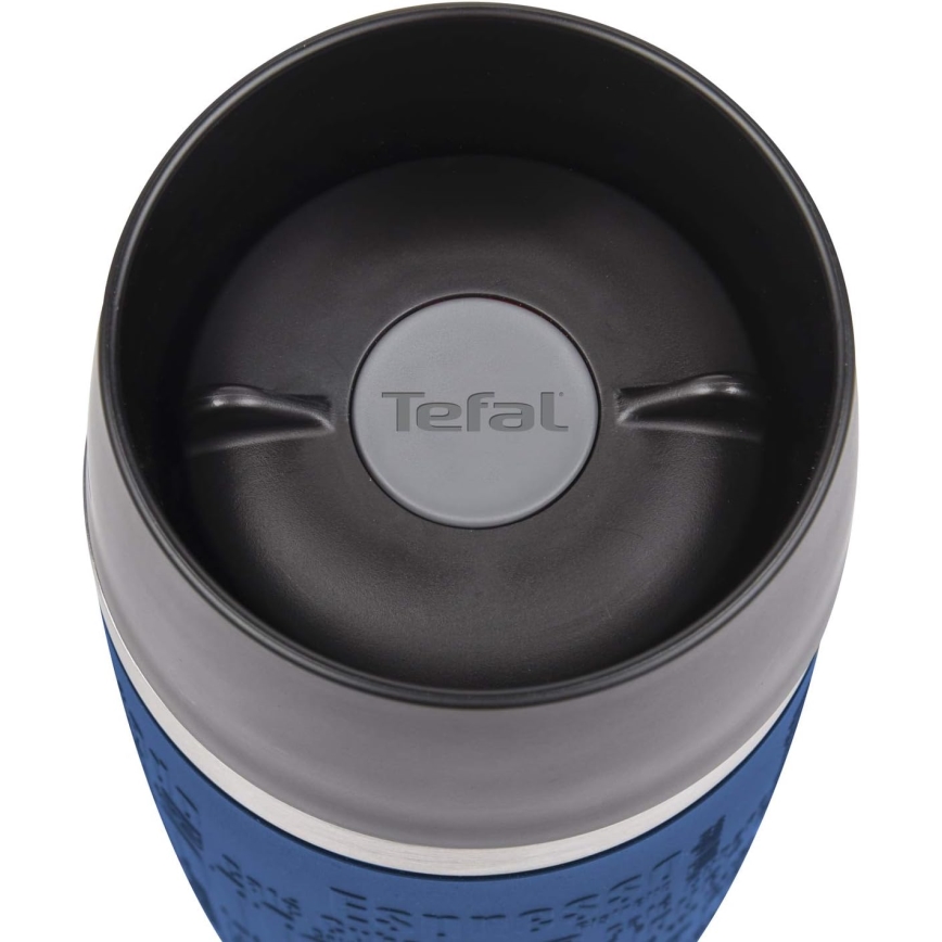 Tefal - Travel mug 360 ml TRAVEL MUG ανοξείδωτο ατσάλι/σκούρο μπλε