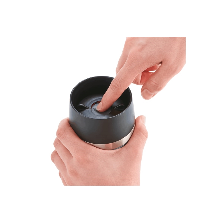 Tefal - Travel mug 360 ml TRAVEL MUG ανοξείδωτο ατσάλι/σκούρο μπλε