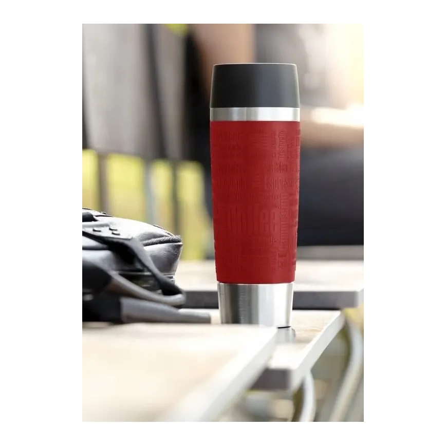 Tefal - Travel mug 500 ml TRAVEL MUG ανοξείδωτο ατσάλι/κόκκινο