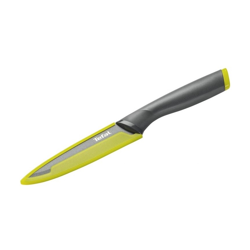 Tefal - Universal ανοξείδωτο ατσάλι knife FRESH KITCHEN 12 cm γκρι/πράσινο
