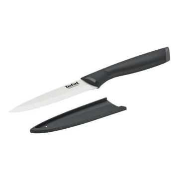 Tefal - Universal ανοξείδωτο ατσάλι μαχαίρι COMFORT 12 cm γυαλιστερό χρώμιο/μαύρο