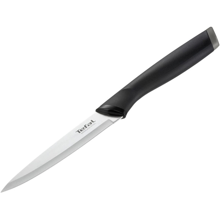 Tefal - Universal ανοξείδωτο ατσάλι μαχαίρι COMFORT 12 cm γυαλιστερό χρώμιο/μαύρο