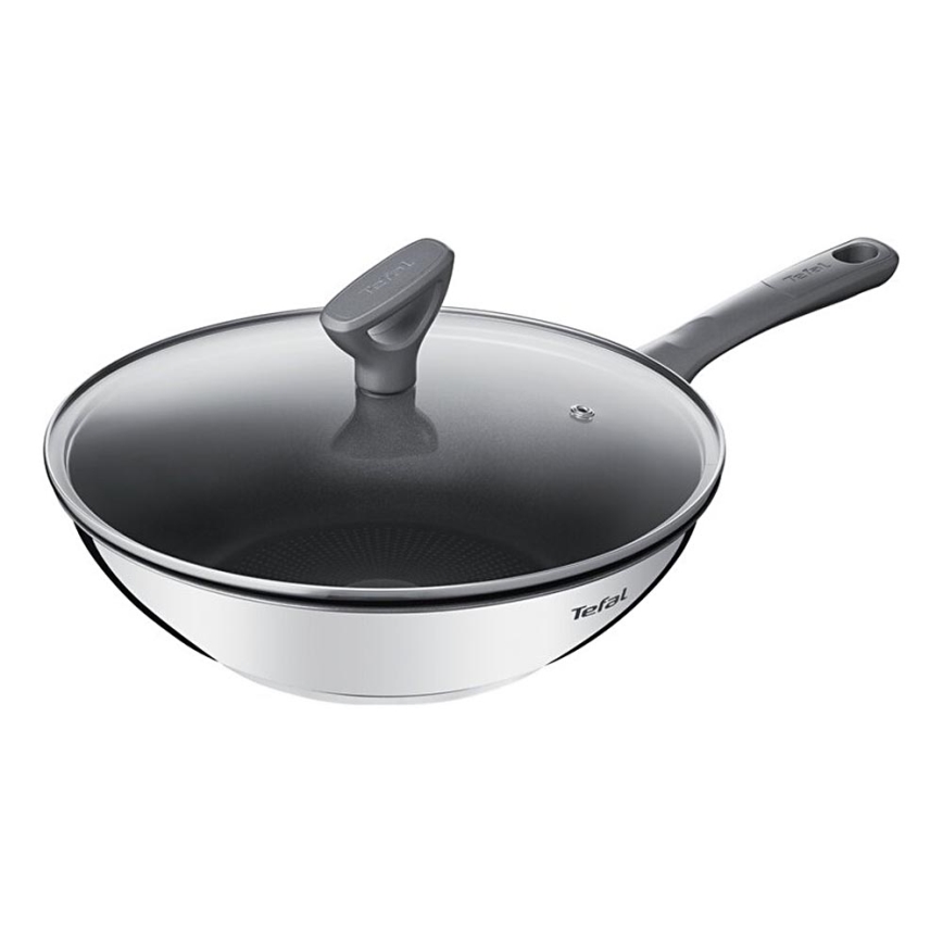 Tefal - Wok τηγάνι με καπάκι DAILY COOK 28 cm