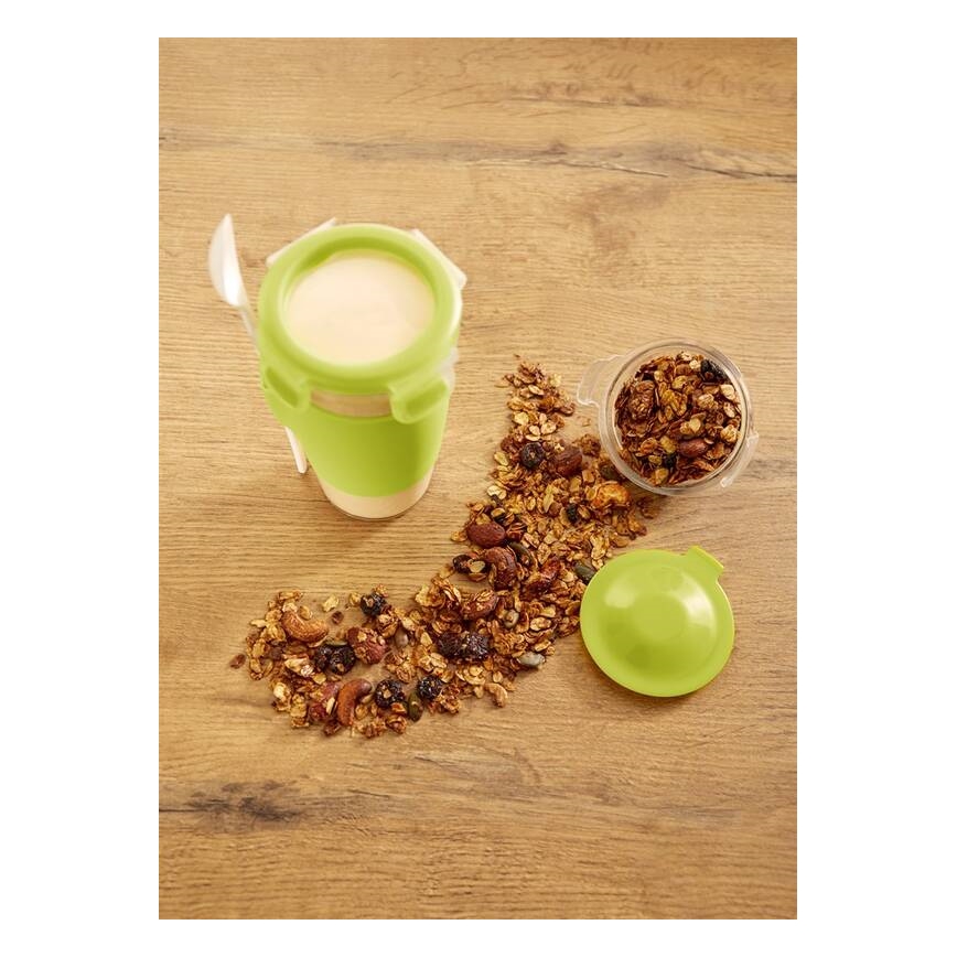 Tefal - Yogurt jar με ένα κουτάλι 0,45 l MASTER SEAL TO GO πράσινο