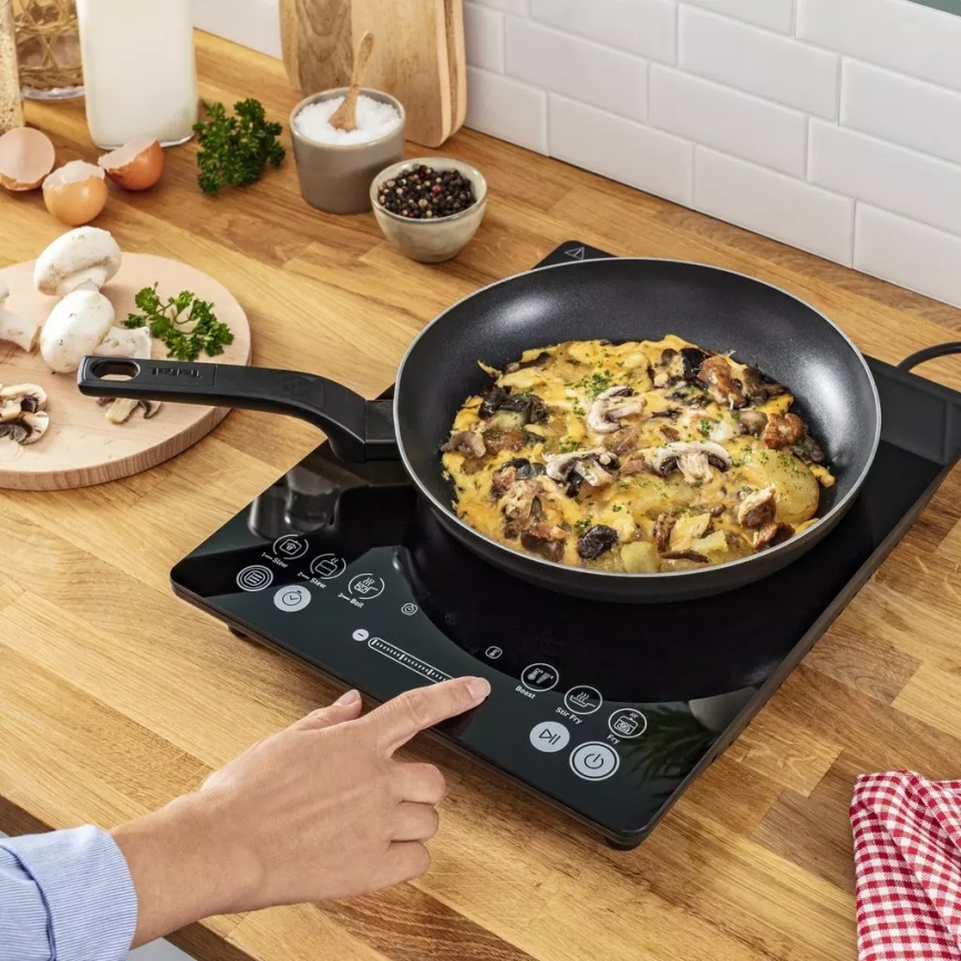 Tefal - Επαγωγική εστία EVERYDAY SLIM 2100W/230V μαύρη
