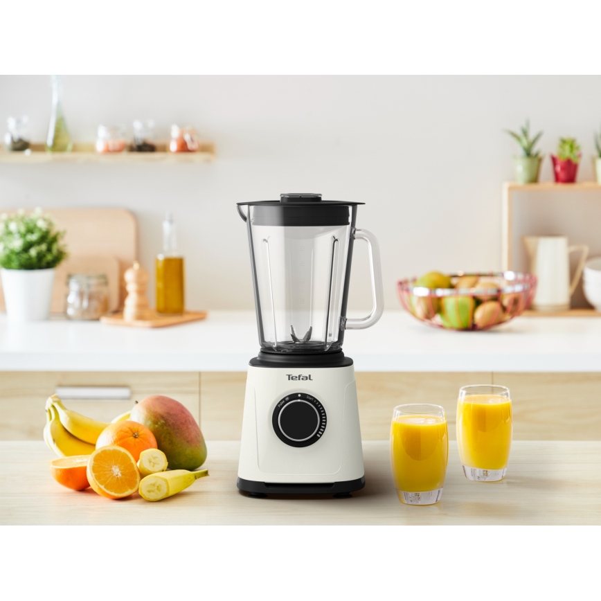 Tefal - Επιτραπέζιο μπλέντερ 2 l PERFECTMIX ESSENTIAL 1200W/230V λευκό