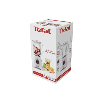 Tefal - Επιτραπέζιο μπλέντερ BLENDFORCE 600W/230V λευκό