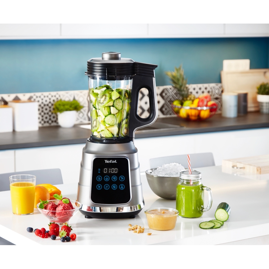 Tefal - Επιτραπέζιο μπλέντερ για μαγείρεμα HIGH SPEED ULTRABLEND BOOST 1300W/230V γκρι