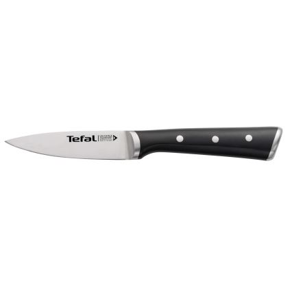 Tefal - Ανοξείδωτο μαχαίρι κοπής ICE FORCE 9 εκ. γυαλιστερό χρώμιο/μαύρο