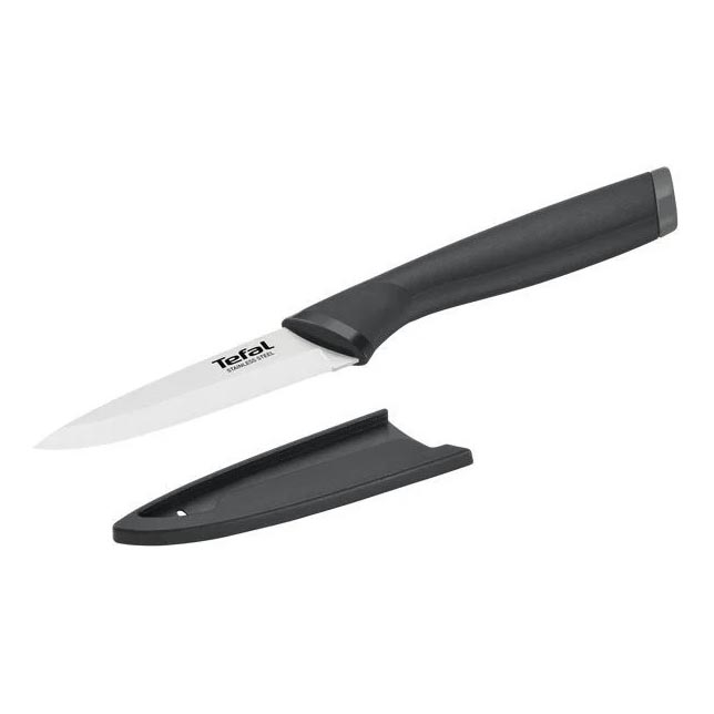 Tefal - Ανοξείδωτο μαχαίρι κουζίνας COMFORT 9 cm γυαλιστερό χρώμιο/μαύρο